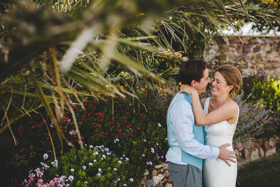 Jersey Wedding Photography. Bride and Groom Portrait.