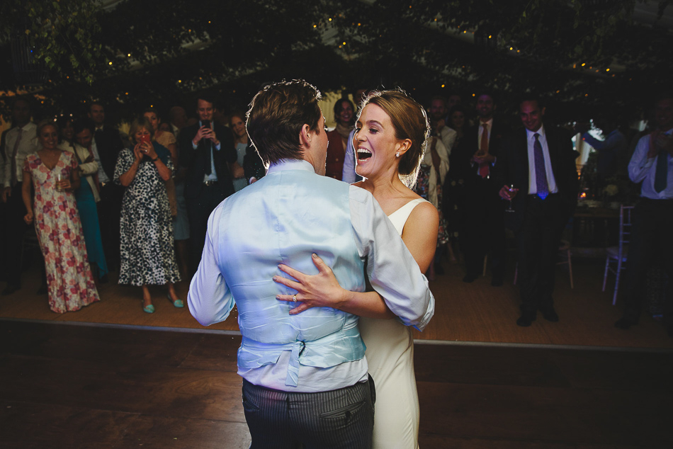 First dance at a wedding in Jersey, Channel Islands