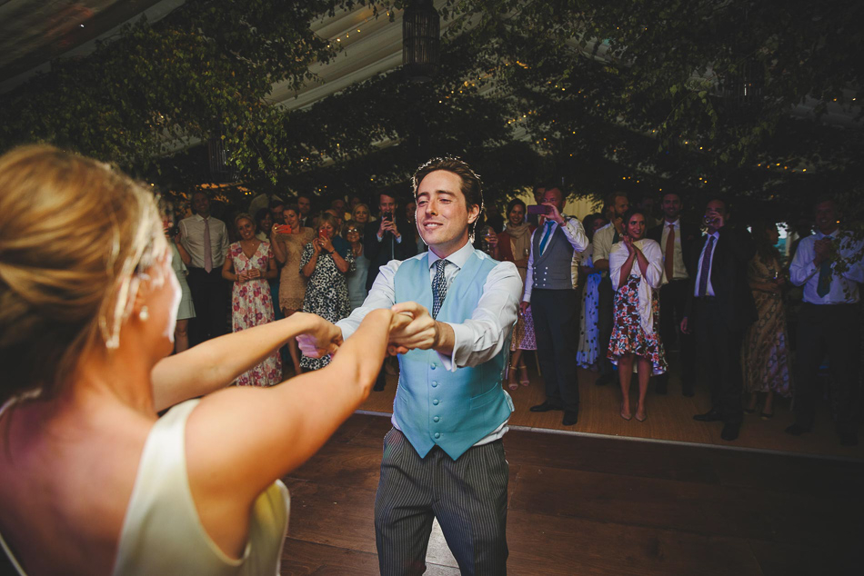First dance at a wedding in Jersey, Channel Islands