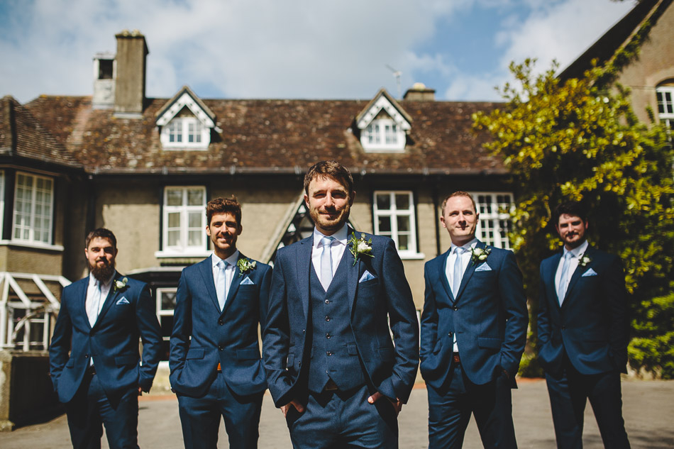 Posed photo of Groomsmen