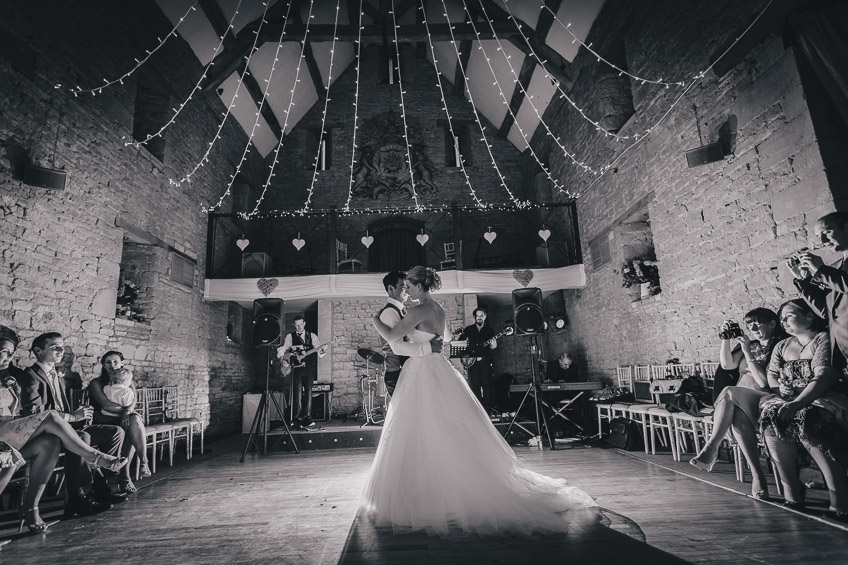 Great Tythe Barn Tetbury Wedding