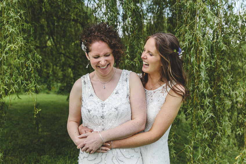 portrait of brides