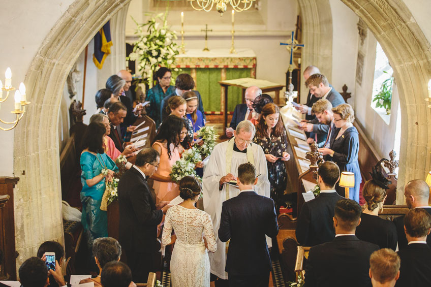 St Nicholas Church Biddestone Wedding Photography