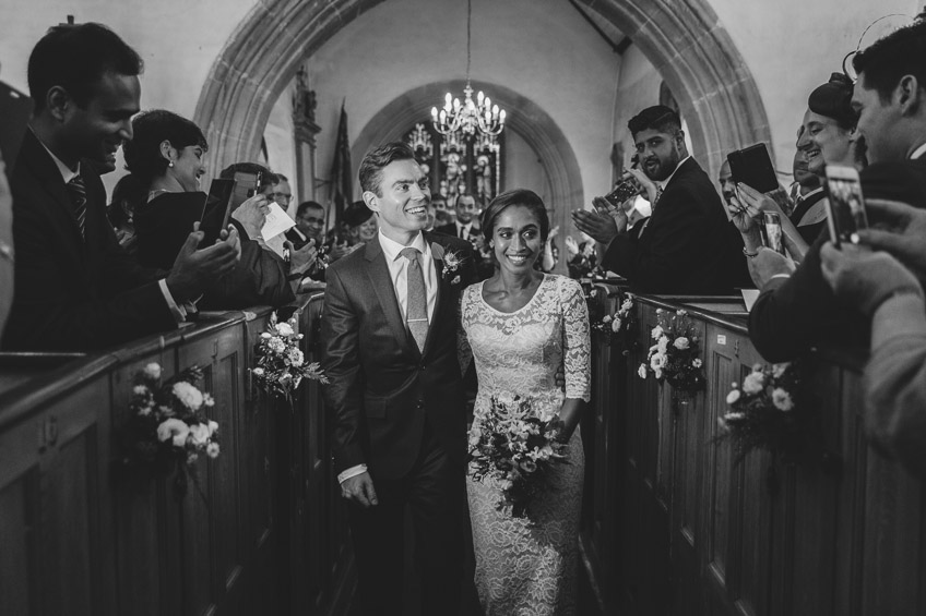 St Nicholas Church Biddestone Wedding Photography