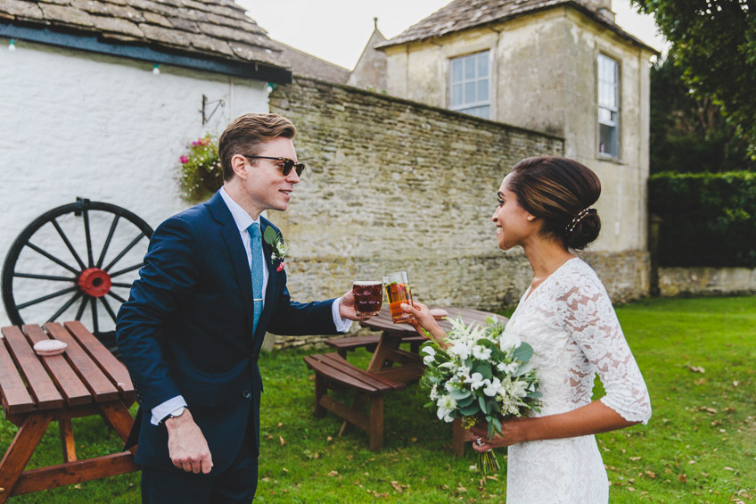 St Nicholas Church Biddestone Wedding Photography