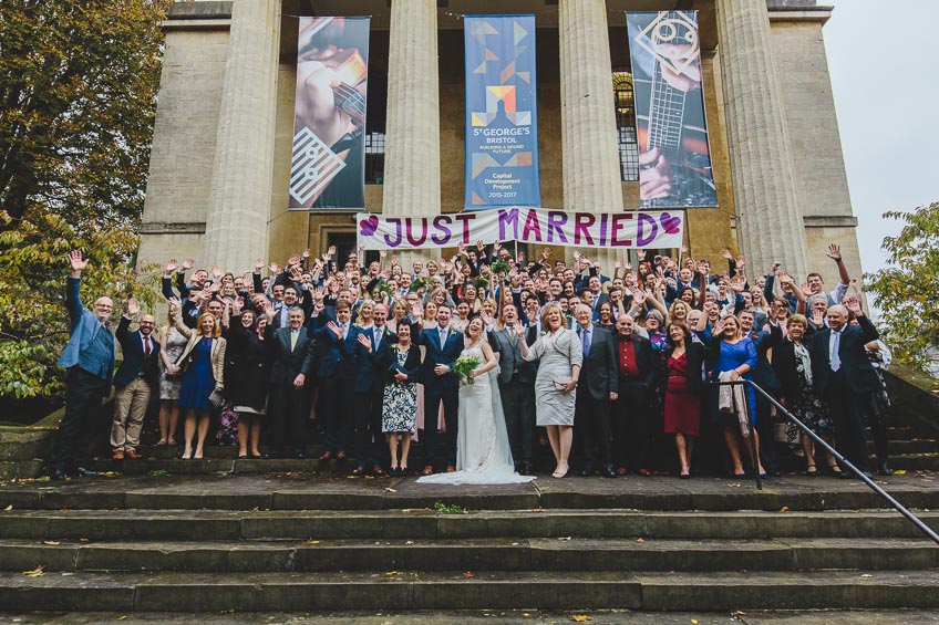 St Georges Hall Wedding Photographer Bristol