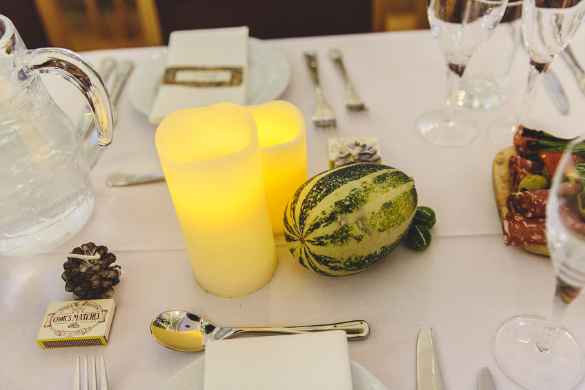 St Georges Hall Wedding Table Details