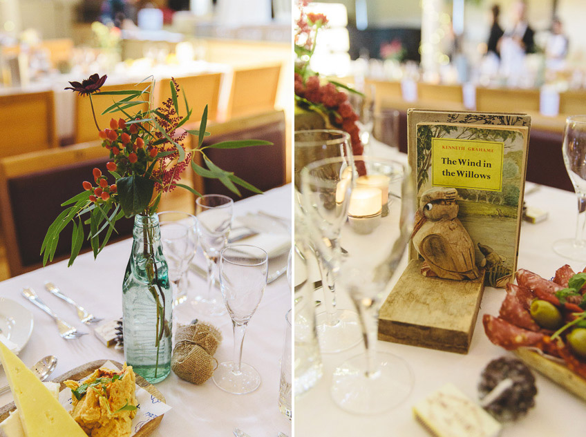 St Georges Hall Wedding Table Details