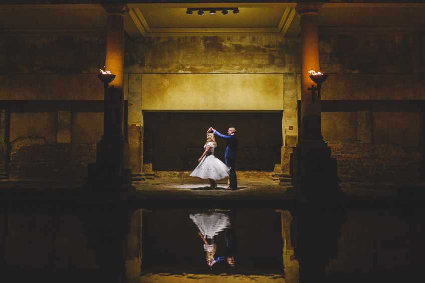 Roman Baths Wedding Photography